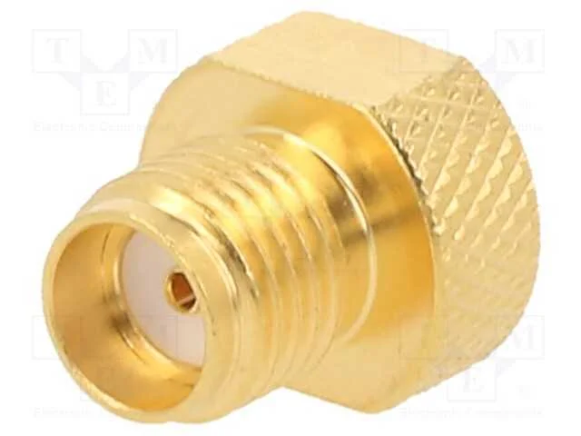 Terminador, Sma, F&ecirc;mea, Simples, 50o, Ptfe, Dourado