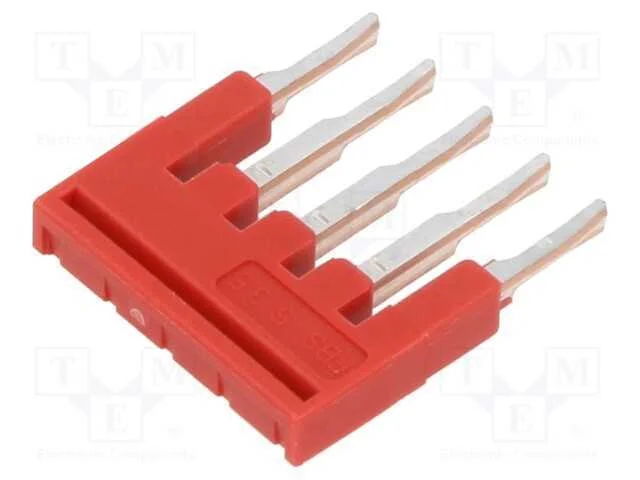 Ponte de pino, faixas: 5, vermelho, Larg: 3,5mm, .