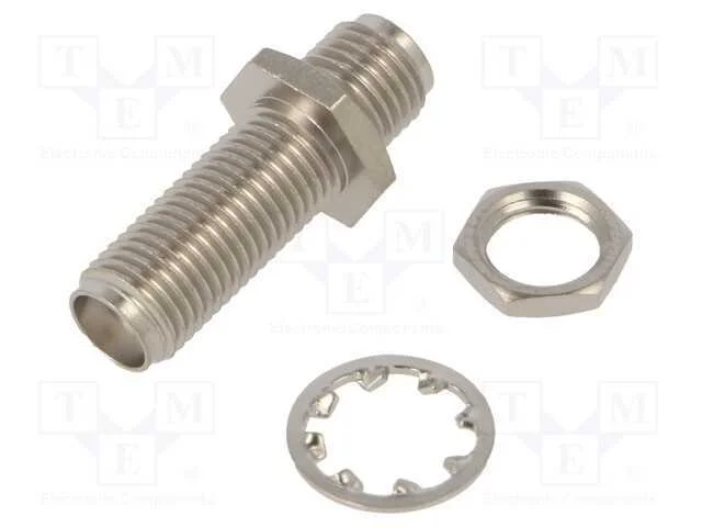 Conector, F&ecirc;mea Sma,Em Ambos Os Lados, Simples, 50o, Ptfe