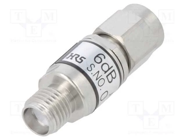 Silenciador, Macho Sma,F&ecirc;mea Sma, Simples, 50o, com Cabo, Ptfe