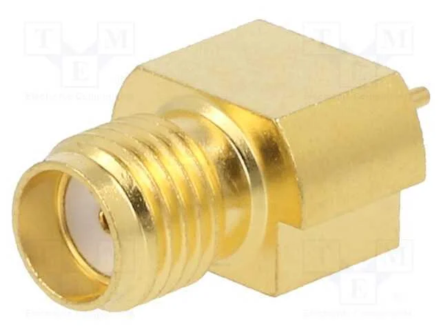 Tomada, Sma, F&ecirc;mea, de Borda, Horizontais, 50o, Smt, para Pcb, Ptfe