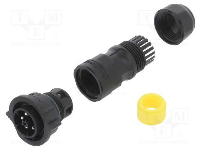Conector: Redondos, Macho, Ficha, Terminal Parafusado, Pin: 5, Ip68