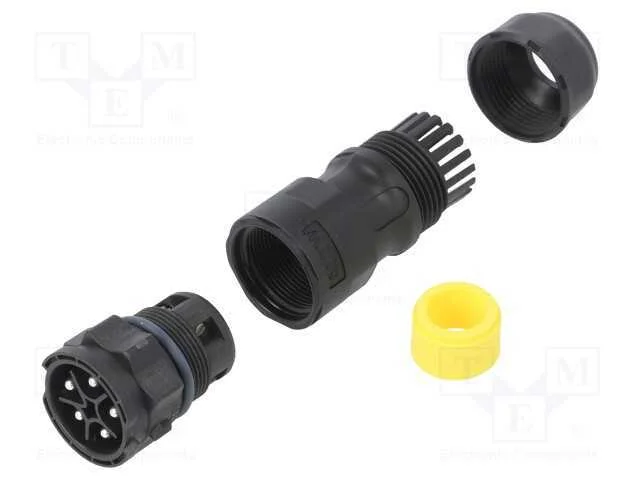 Conector: Redondos, Macho, Ficha, Terminal Parafusado, Pin: 5, Ip68