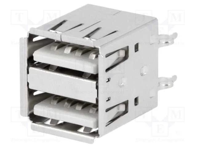 Tomada, USB A, THT, simples, duplas