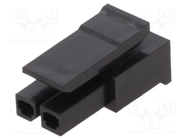Ficha, fio-placa, f&ecirc;mea, Minitek Pwr 3.0, 3mm, PI.
