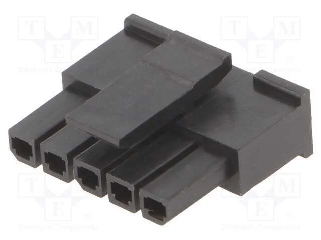 Ficha, fio-placa, f&ecirc;mea, Minitek Pwr 3.0, 3mm, PI.