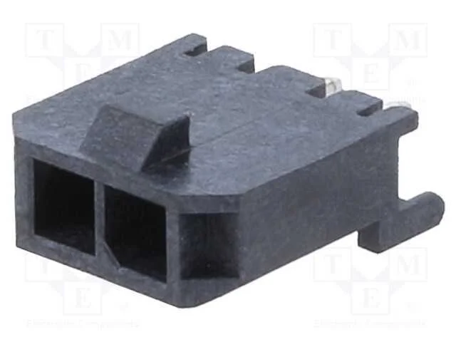Ficha, fio-placa, f&ecirc;mea, Minitek Pwr 3.0, 3mm, PI.