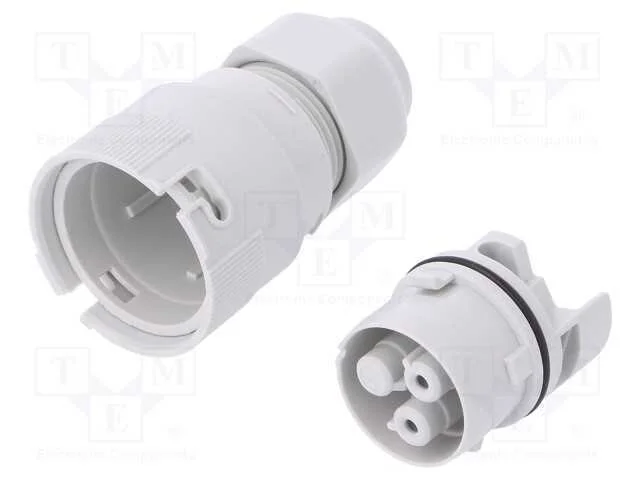 Conector: de alimenta&ccedil;&atilde;o, terminal parafusado, f&ecirc;.