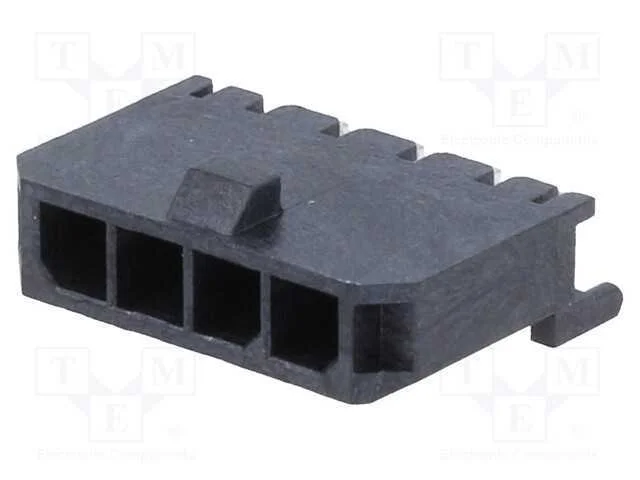 Ficha, fio-placa, f&ecirc;mea, Minitek Pwr 3.0, 3mm, PI.