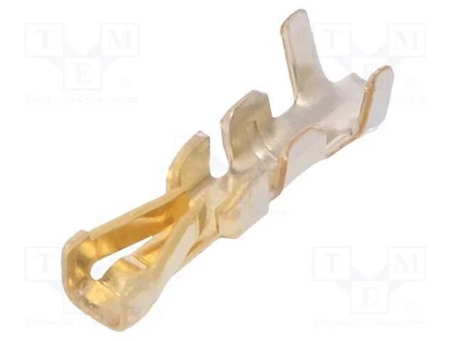 Contacto, F&ecirc;mea, Dourado, 30awg&divide;26awg, Minitek, Cortados de Rolo