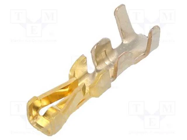 Contacto, F&ecirc;mea, Dourado, 30awg&divide;26awg, Minitek, Cortados de Rolo