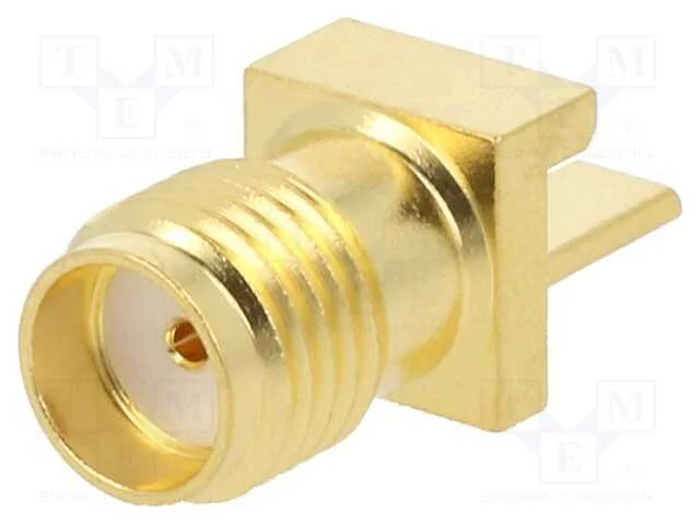 Tomada, Sma, F&ecirc;mea, de Borda, Horizontais, 50o, Smt, para Pcb, Ptfe