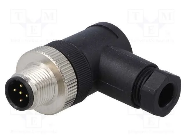 Ficha, M12, Pin: 5, Macho, C&oacute;digo B-Profibus, com Cabo, Ip65,Ip67