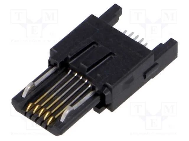 Ficha, USB B micro, ZX, para PCB, SMT, PIN: 5, ho.