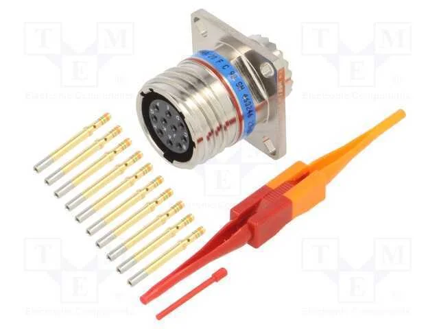 Conector: Militar, Tamanho 13, Mil-Dtl-38999 Series Iii, Tomada