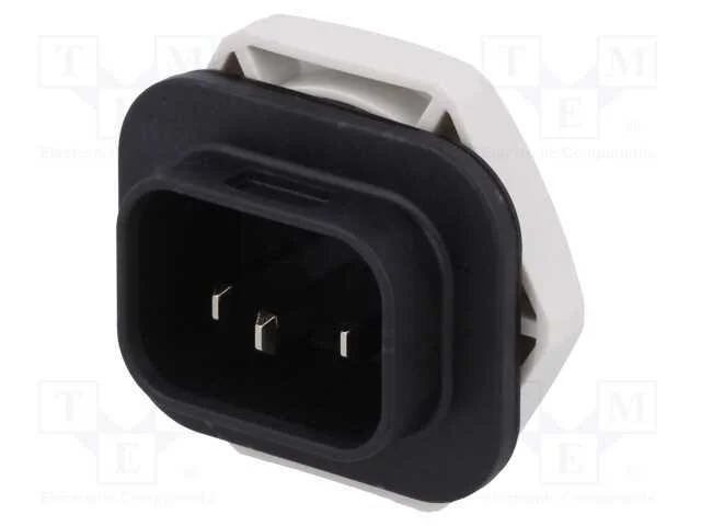 Conector: de Alimenta&ccedil;&atilde;o, Conector 6,3x0,8mm, Macho, 4761, 10a