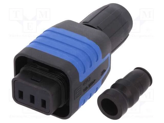 Conector: de alimenta&ccedil;&atilde;o, terminal parafusado, f&ecirc;.