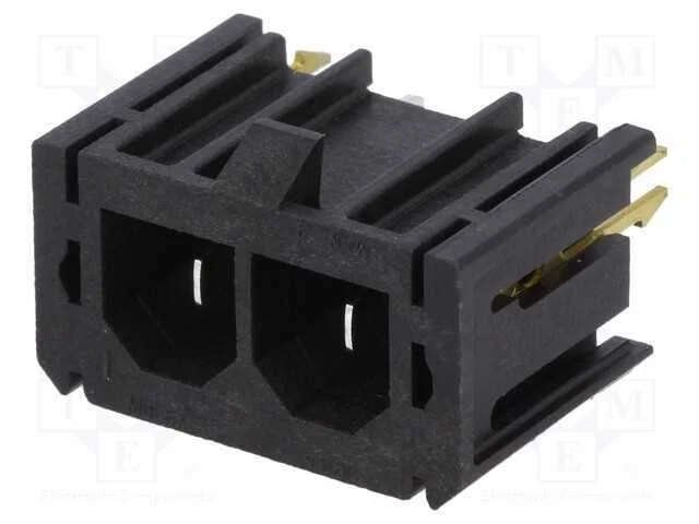 Conector: Fio-Placa, Sabre, Tomada, Macho, Pin: 2, Estanhado, 18a
