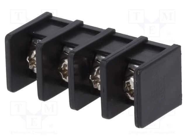 PCB bloco terminal, simples, 8,25mm, faixas: 4, p.