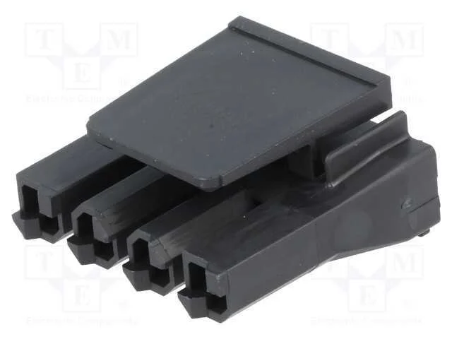 Conector: Fio-Placa, Sabre, Ficha, F&ecirc;mea, Pin: 4, Sem Contactos