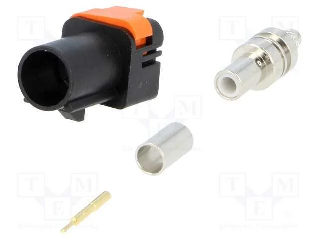 Conector: Fakra, Macho, Ficha, Cerrar, Polariza&ccedil;&atilde;o: A-Jet Black