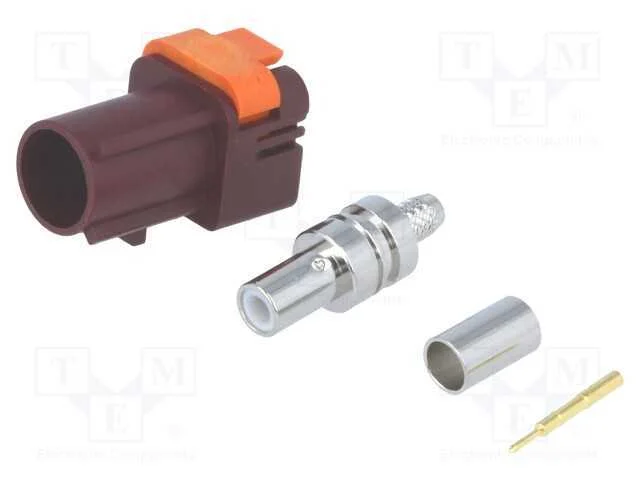 Conector: Fakra, Macho, Ficha, Cerrar, Simples, Cabo: Rg174,Rg316