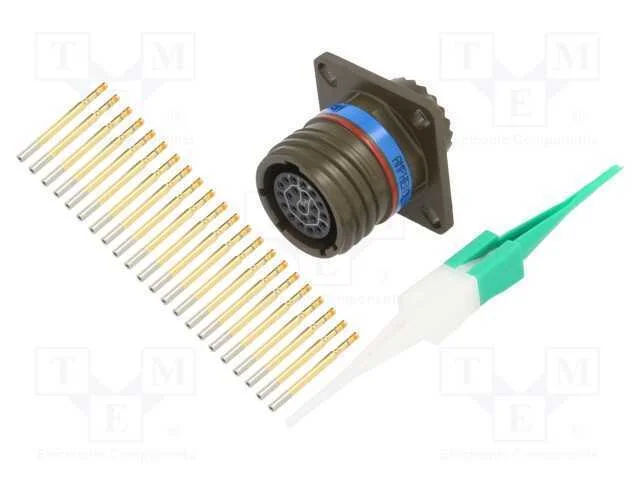 Conector: Militar, Tamanho 13, Mil-Dtl-38999 Series Iii, Tomada