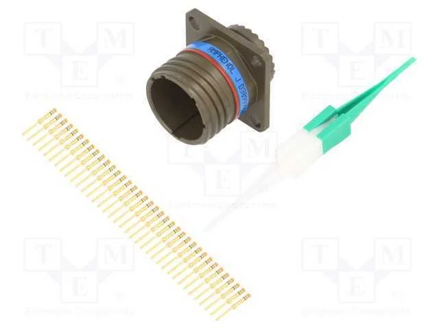 Conector: Militar, Tamanho 15, Mil-Dtl-38999 Series Iii, Tomada