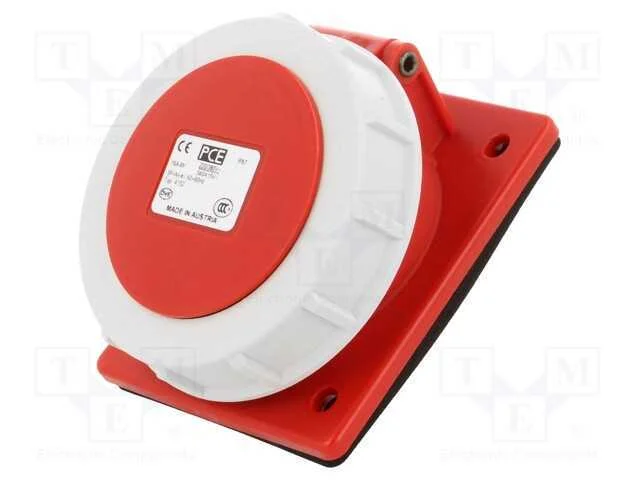 Conector: de Alimenta&ccedil;&atilde;o Ac 3 Fases, Tomada, F&ecirc;mea, 16a, 400vac