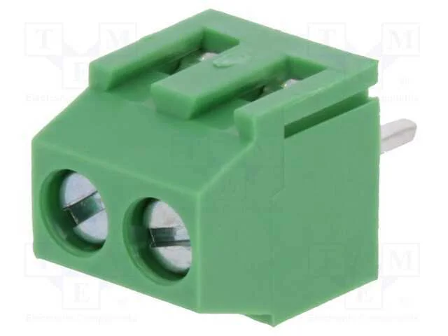Pcb Bloco Terminal, Angulares 90, 3,5mm, Faixas: 2, para Pcb