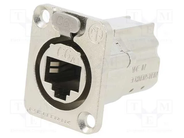D-Shape Cat6a Painel Connector Shielded Feedthrough