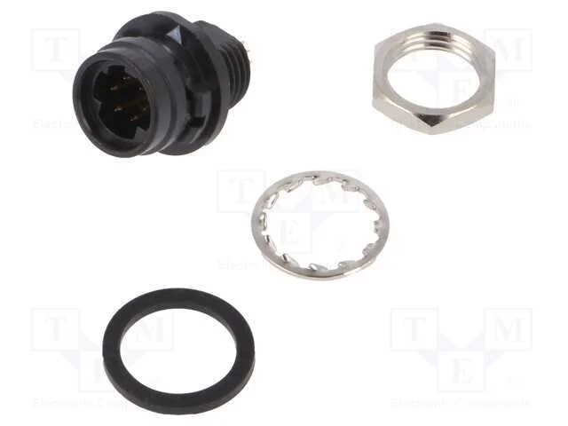 Conector: redondos, HR30, push-pull, tomada, 2A, .