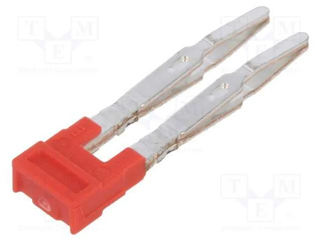 Ponte de pino, faixas: 2, vermelho, s&eacute;rie A