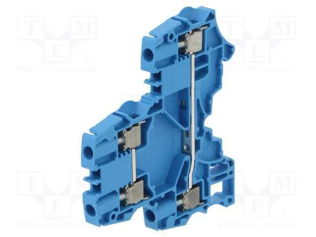 Conector: de carril, SNK, 0,2&divide;4mm2, faixas: 2, br.