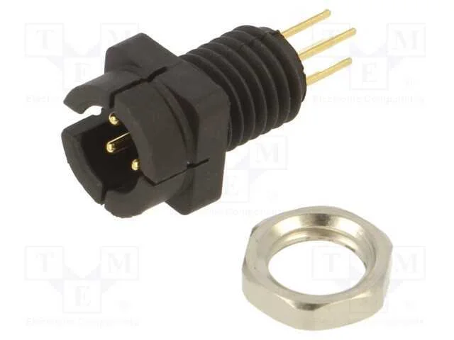 Conector: Redondos, 709,719, 60v, Pin: 4, Tomada, Macho, Tht, 3a, Ip40