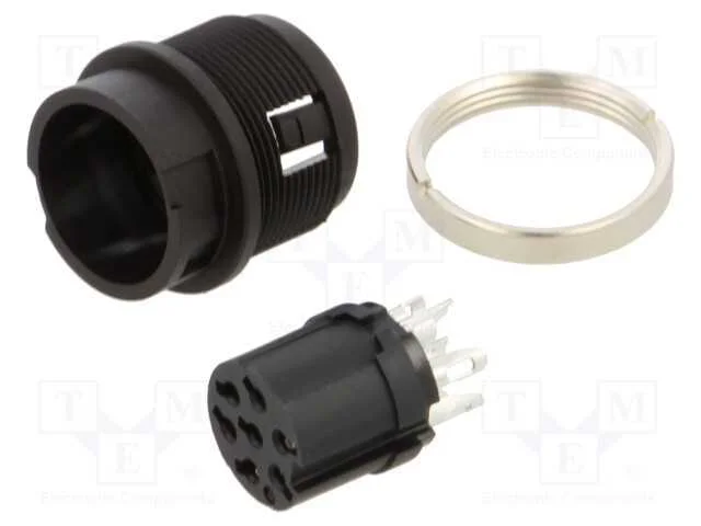 Conector: Redondos, 678, 32v, Pin: 7, Tomada, F&ecirc;mea, Solda, 5a, Ip40