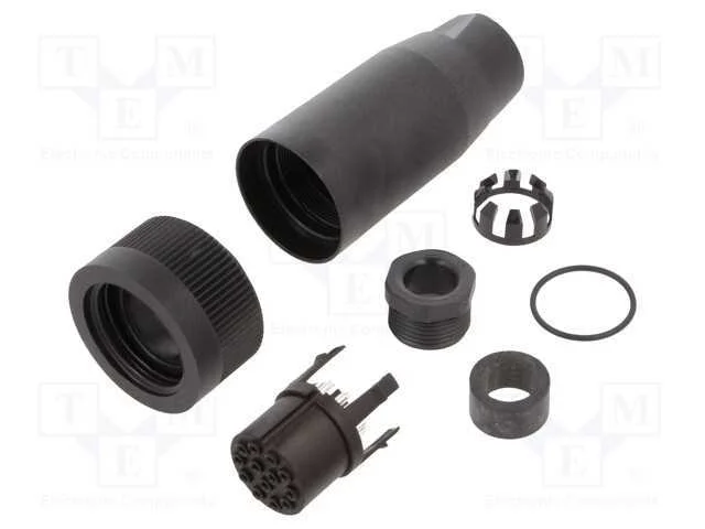 Conector: redondos, 694,RD30, 250V, PIN: 13, fich.