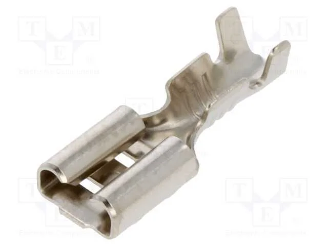 Conetor: plano, 4,8mm, 0,8mm, macho, 0,5&divide;1,25mm2,.