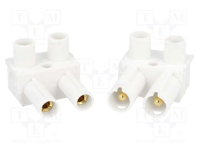 Conector: Bloco Terminal Separ&aacute;vel, Terminal Parafusado, 10a