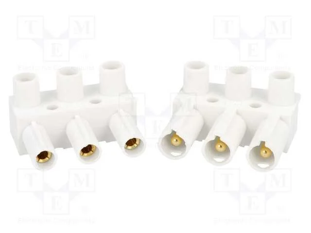 Conector: Bloco terminal separ&aacute;vel, terminal para.