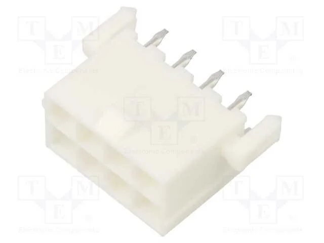 Mf+ Hcs Vert Hdr Dr 8ckt V-0 Peg Tin