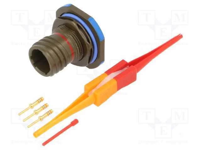 Conector: Militar, Tamanho 9, Mil-Dtl-38999 Series Iii, Tomada