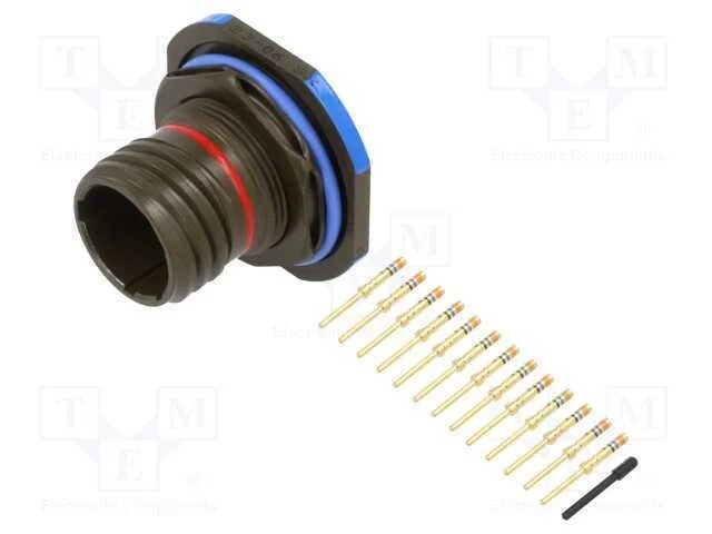 Conector: Militar, Tamanho 11, Mil-Dtl-38999 Series Iii, Tomada