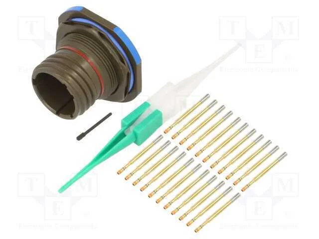 Conector: Militar, Tamanho 13, Mil-Dtl-38999 Series Iii, Tomada