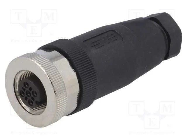 Ficha, M12, Pin: 4, F&ecirc;mea, C&oacute;digo A-Devicenet / Canopen, com Cabo