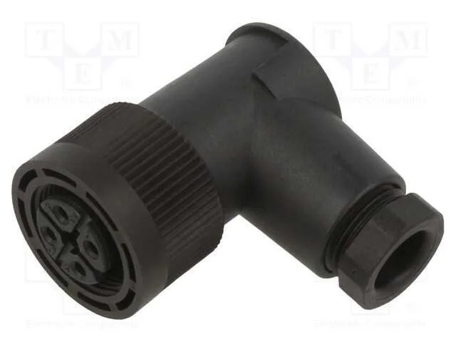 Conector: M18, Ficha, F&ecirc;mea, 250v, 5a, Ip67, Pin: 4, 714, com Cabo