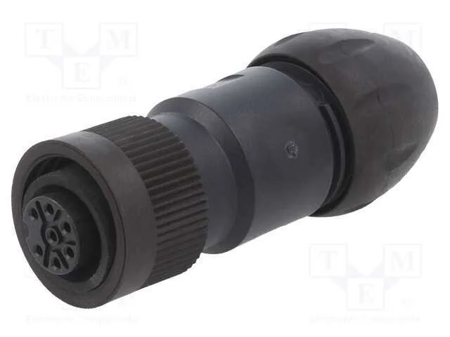 Conector: Redondos, 692,693,Rd24, 250v, Pin: 7, Ficha, F&ecirc;mea, 10a