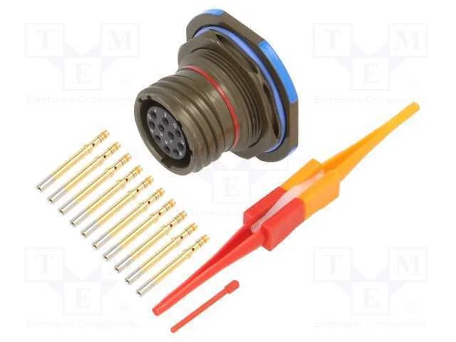 Conector: Militar, Tamanho 13, Mil-Dtl-38999 Series Iii, Tomada