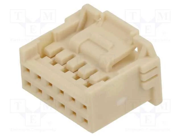 2.0 W/B Dual Grid Rcpt Hsg 12ckt Beige