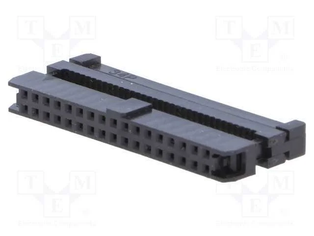 Ficha, Idc, F&ecirc;mea, Pin: 34, com Aperto de Cabo, Idc, para Fita, 1mm